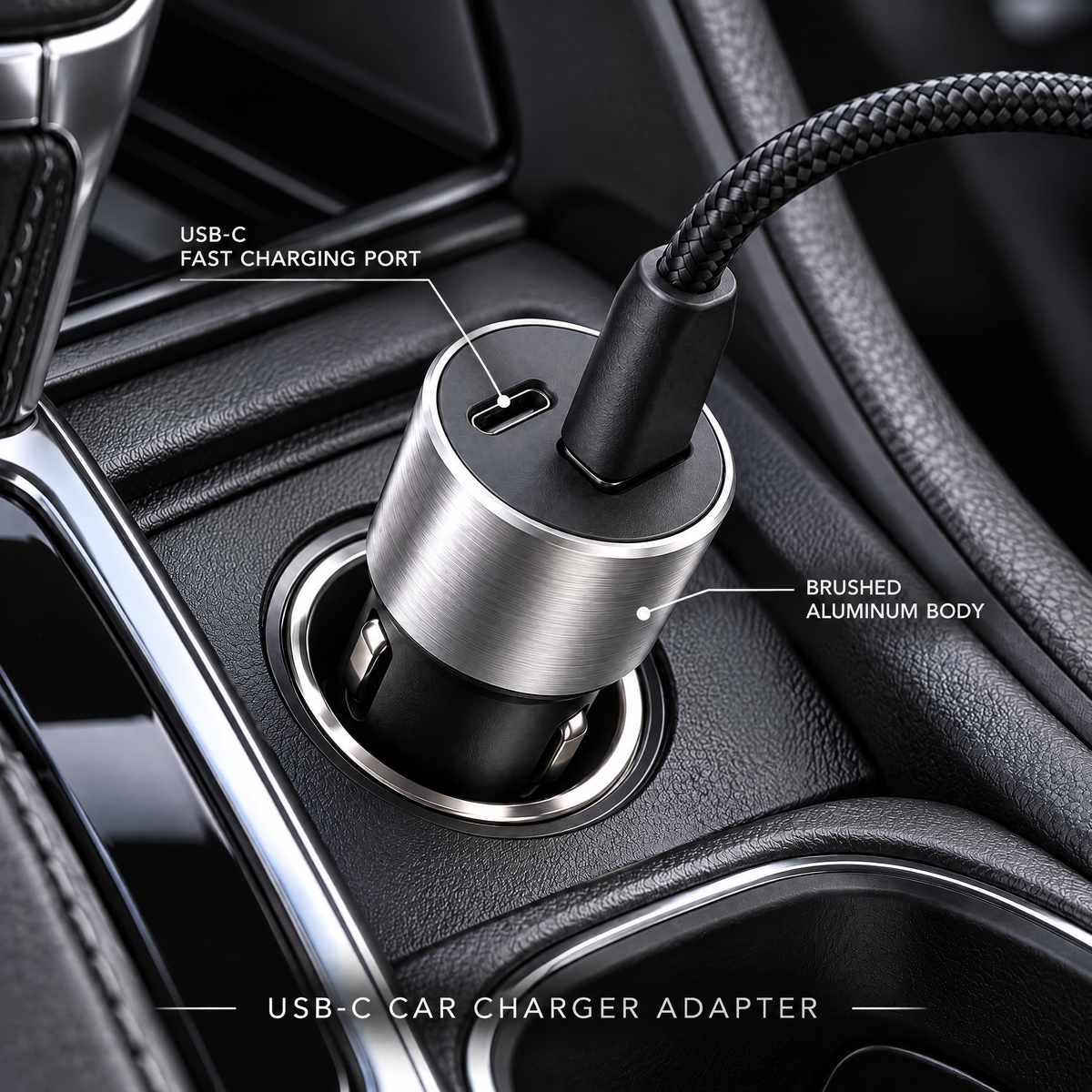 zuvqelix Dual-Port USB Car Charger — feature overview
