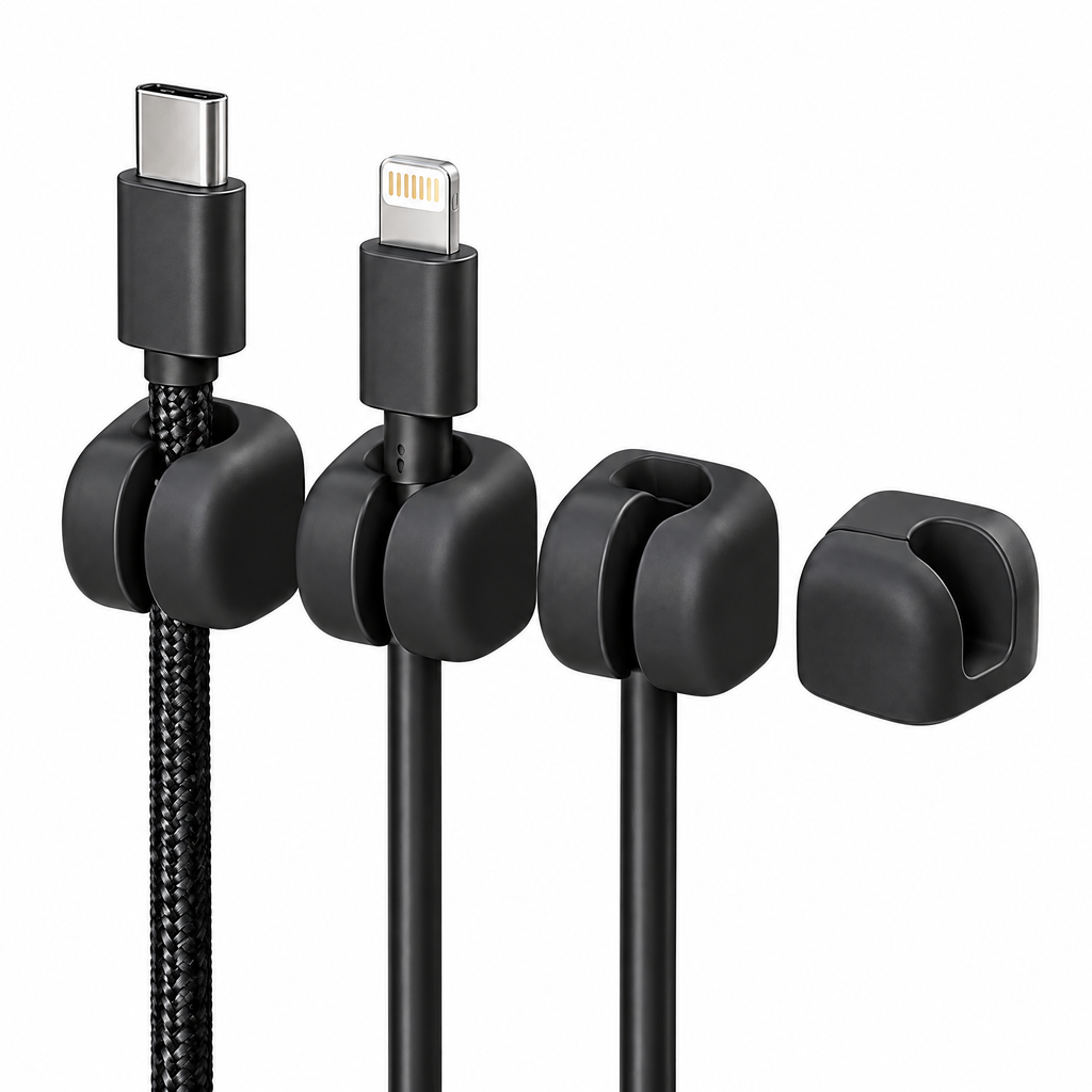 zuvqelix Black Car Cable Organizer Clips — product detail