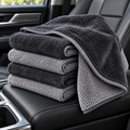 zuvqelix Gray Microfiber Cleaning Cloths — main view